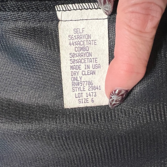 VINTAGE Women's Fattaneh Bahari Long Blazer Size 6 Made in USA - Picture 9 of 11